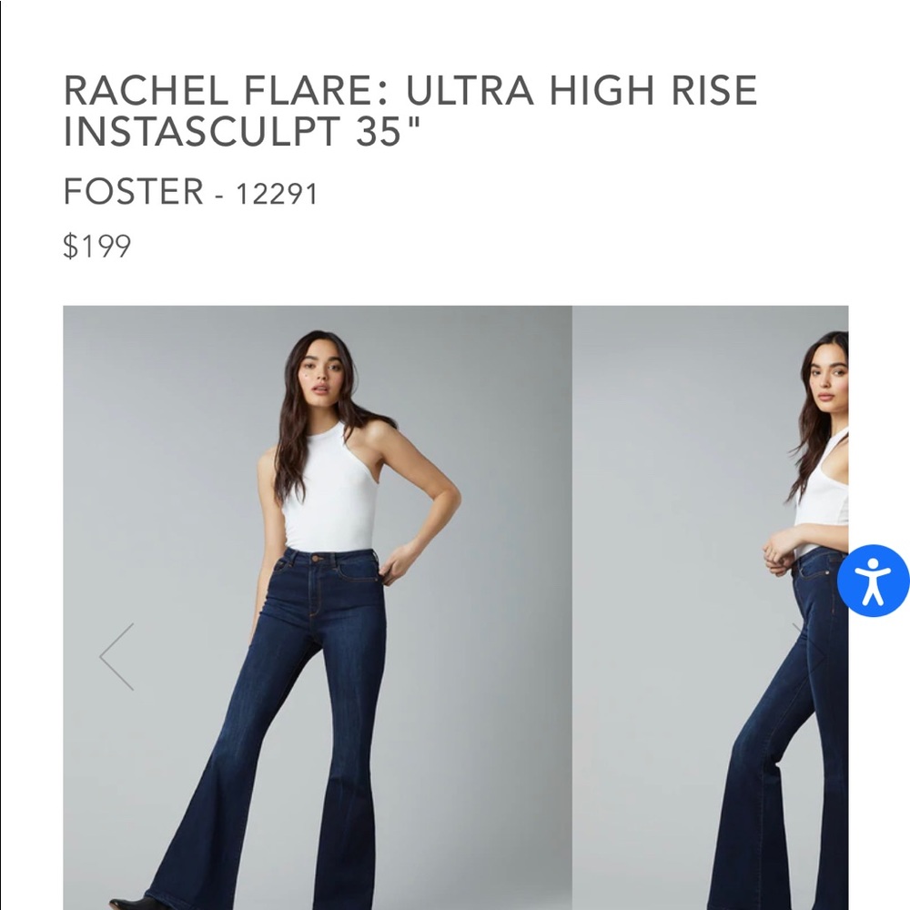 DL 1661 Rachel Flare. Tried on not worn but no tags.